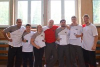 Selbstverteidigung - Gruppenbild der Kampfkunstschule Gera mit Thomas Mannes